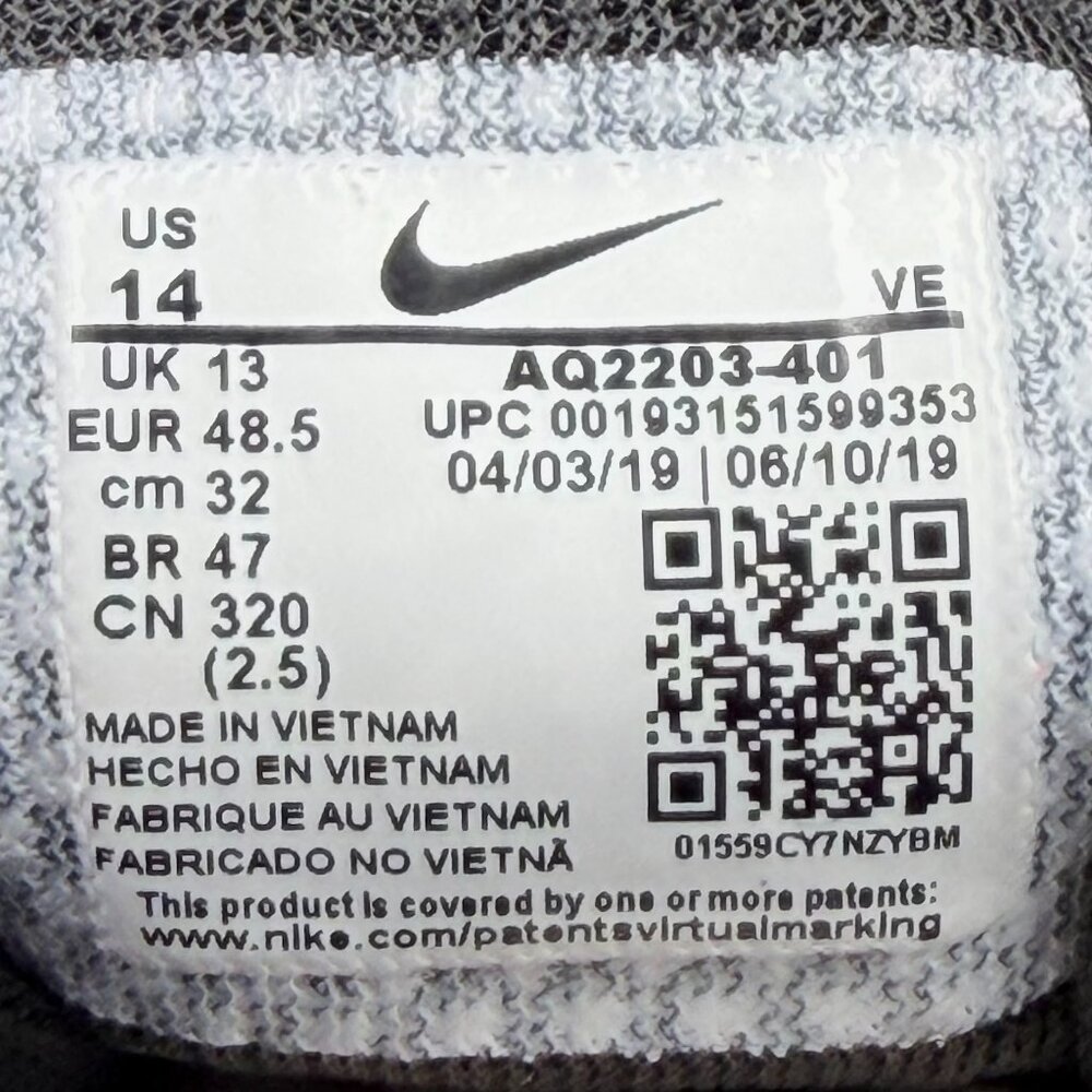 Nike Air Zoom Pegasus 36 'Blue Void' - Picture 11 of 12